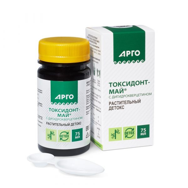 Токсидонт Май с дигидрокверцетином