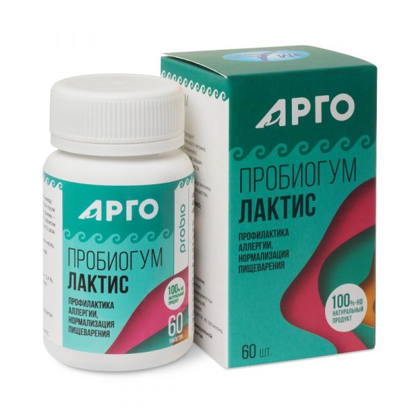 Пробиогум Лактис Арго
